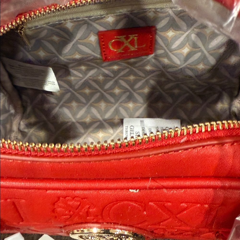 Christian Lacroix EIDEN Embossed Logo Satchel - Picture 2 of 2